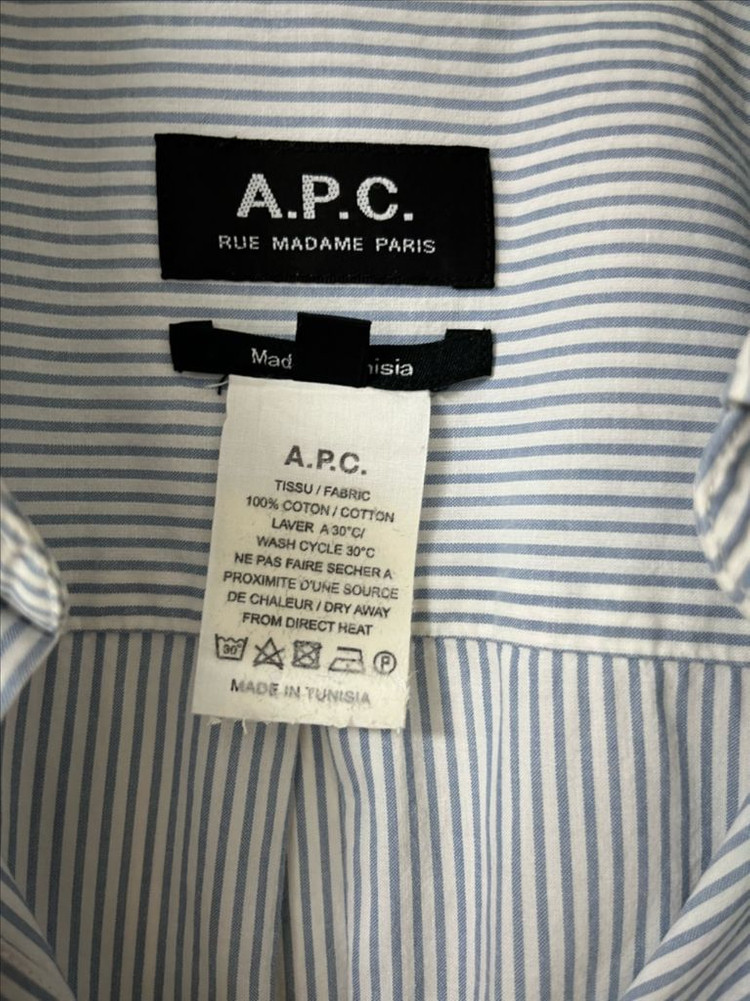 아페쎄 셔츠 APC 셔츠 이미지