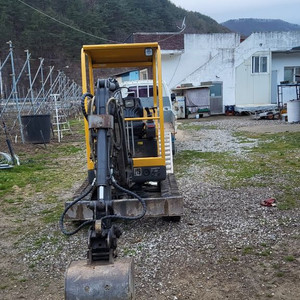 볼보ec15b 굴사기 이미지