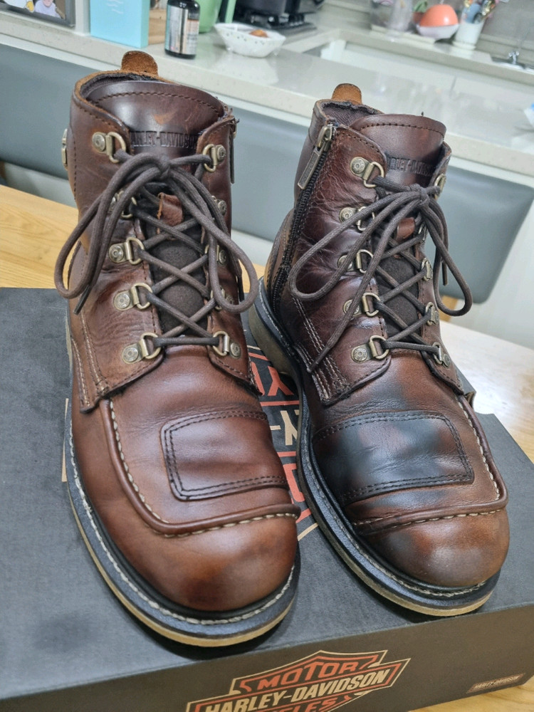 할리데이비슨 헤거먼 부츠 265mm 할리부츠 판매 합니다. 이미지