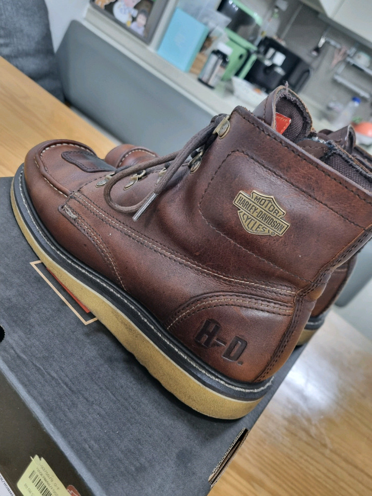할리데이비슨 헤거먼 부츠 265mm 할리부츠 판매 합니다. 이미지