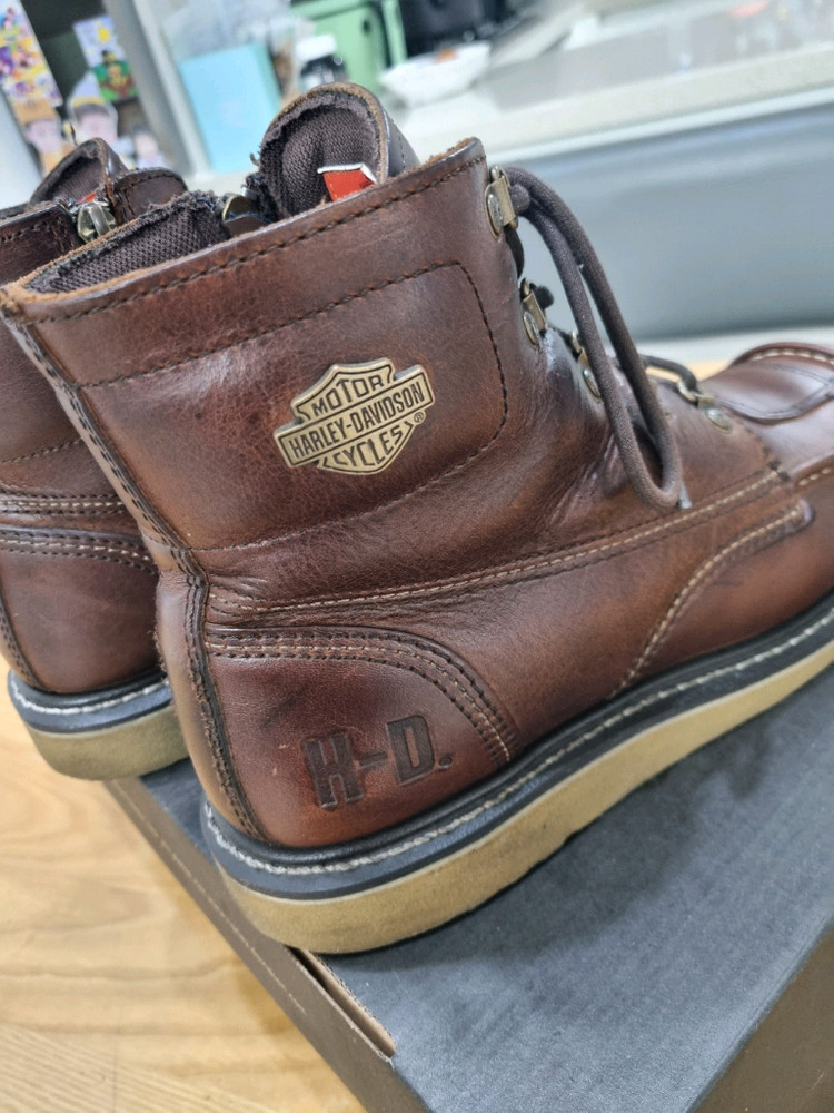 할리데이비슨 헤거먼 부츠 265mm 할리부츠 판매 합니다. 이미지