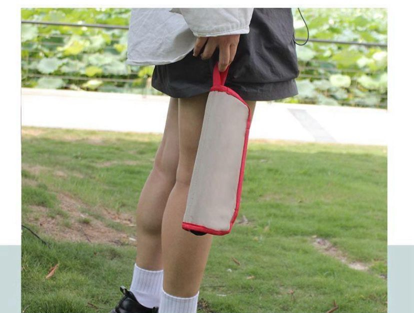 접이식의자 (핑크색) 이미지