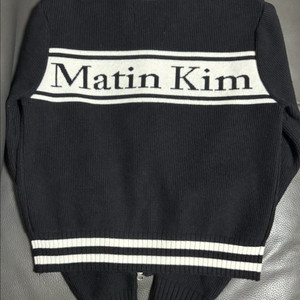 [마뗑킴] 니트 가디건 블랙 S 이미지