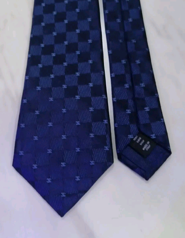 [신형 미사용 새상품] 샤넬 CC 로고 모노그램 넥타이 (루이비통 프라다 구찌 디올 펜디 에르메스) 이미지