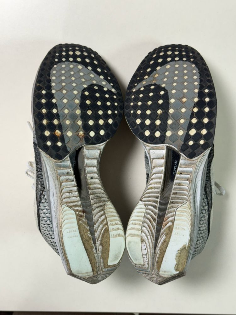 나이키 베이퍼플라이 넥스트% 3 화이트 그레이 - 245사이즈 이미지