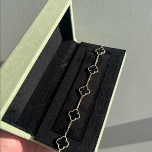 18k 반클리프 알함브라 팔찌 오닉스 이미지