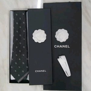 [최고급 중년 넥타이] 샤넬 케시미어 실크 넥타이 (루이비통 프라다 구찌 디올 펜디 에르메스) 이미지