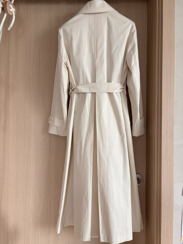 앤아이오유 aiou 싱글트렌치코트 여성 아이보리 오르 드주이 오뮤 매니모어몽 쎄모먼 11am 마이아이코 라밤바룸 이미지