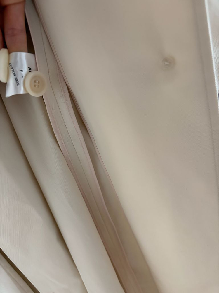 앤아이오유 aiou 싱글트렌치코트 여성 아이보리 오르 드주이 오뮤 매니모어몽 쎄모먼 11am 마이아이코 라밤바룸 이미지