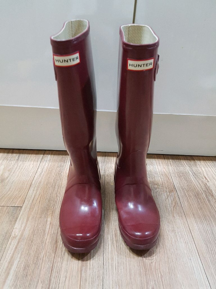 헌터 레인부츠 +헌터 삭스 이미지