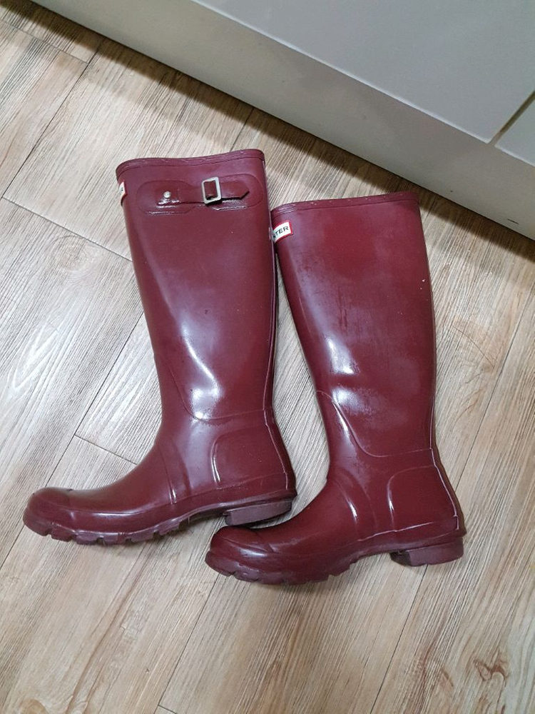 헌터 레인부츠 +헌터 삭스 이미지