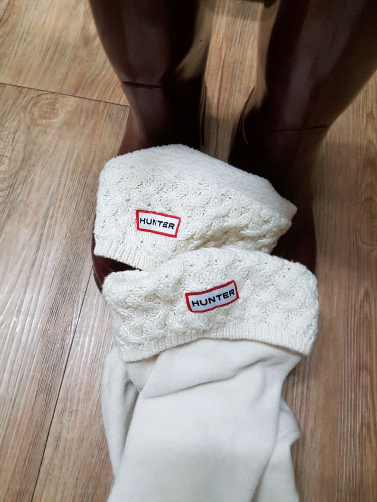 헌터 레인부츠 +헌터 삭스 이미지