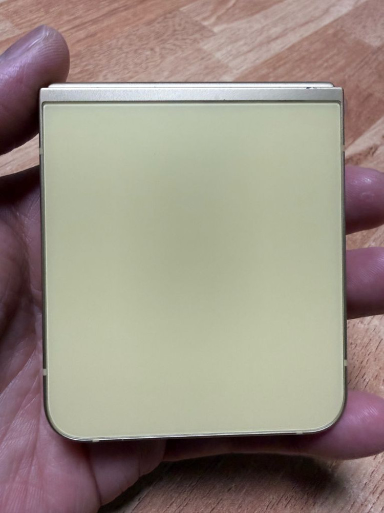 갤럭시 z플립6 256기가 옐로우 이미지