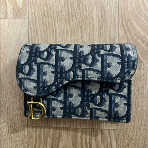 디올 오블리크 새들 카드지갑 이미지