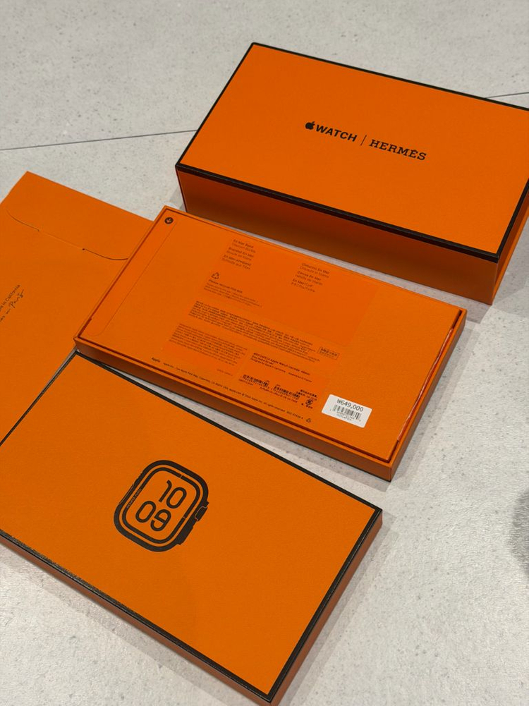 애플워치 에르메스 스트랩 블루뉘 En mer 밴드 팝니다 이미지