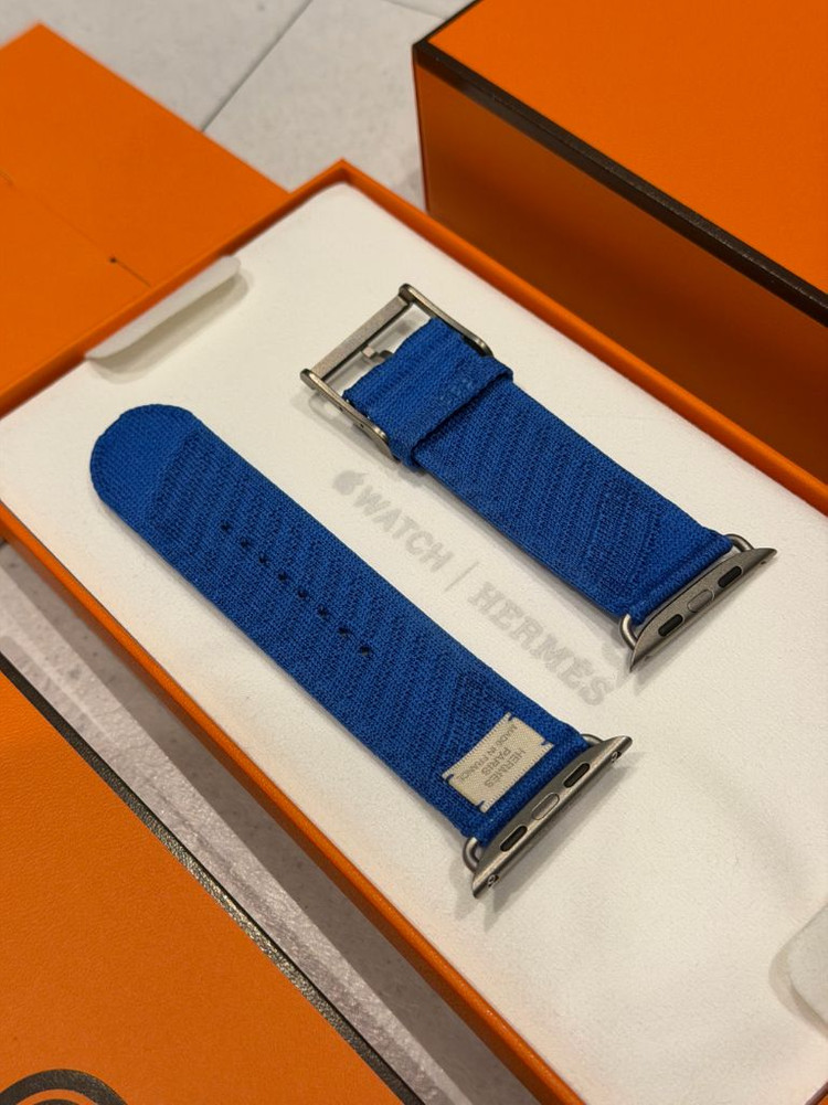 애플워치 에르메스 스트랩 블루뉘 En mer 밴드 팝니다 이미지