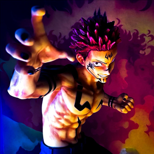 주술회전 료멘 스쿠나 리페인트 고죠 애니 도색 2D 이타도리 후시구로 리페인팅 레진 도색 영역전개 라스트원 피규어 이미지