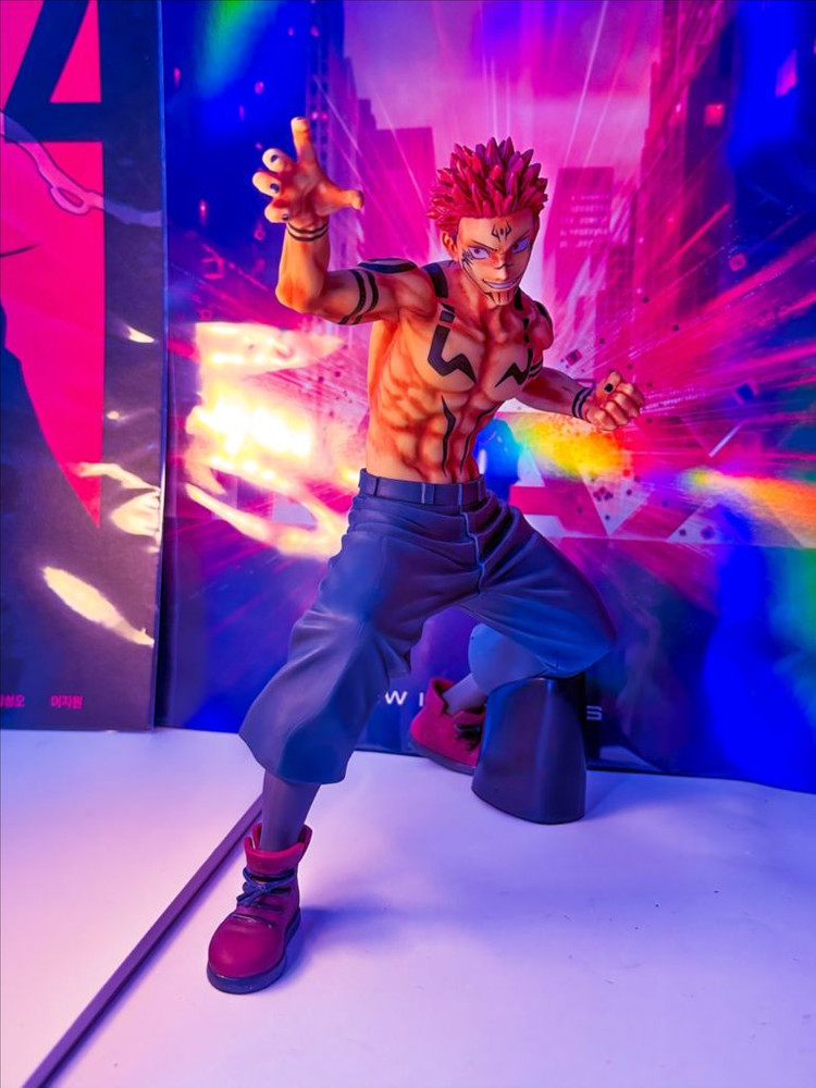 주술회전 료멘 스쿠나 리페인트 고죠 애니 도색 2D 이타도리 후시구로 리페인팅 레진 도색 영역전개 라스트원 피규어 이미지