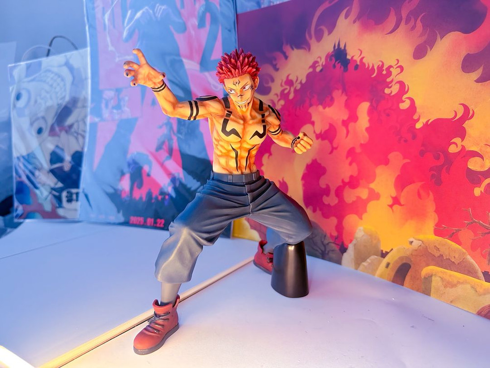 주술회전 료멘 스쿠나 리페인트 고죠 애니 도색 2D 이타도리 후시구로 리페인팅 레진 도색 영역전개 라스트원 피규어 이미지