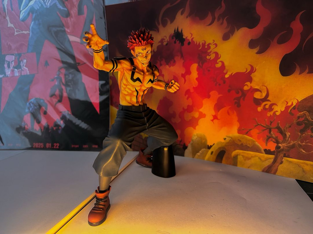 주술회전 료멘 스쿠나 리페인트 고죠 애니 도색 2D 이타도리 후시구로 리페인팅 레진 도색 영역전개 라스트원 피규어 이미지