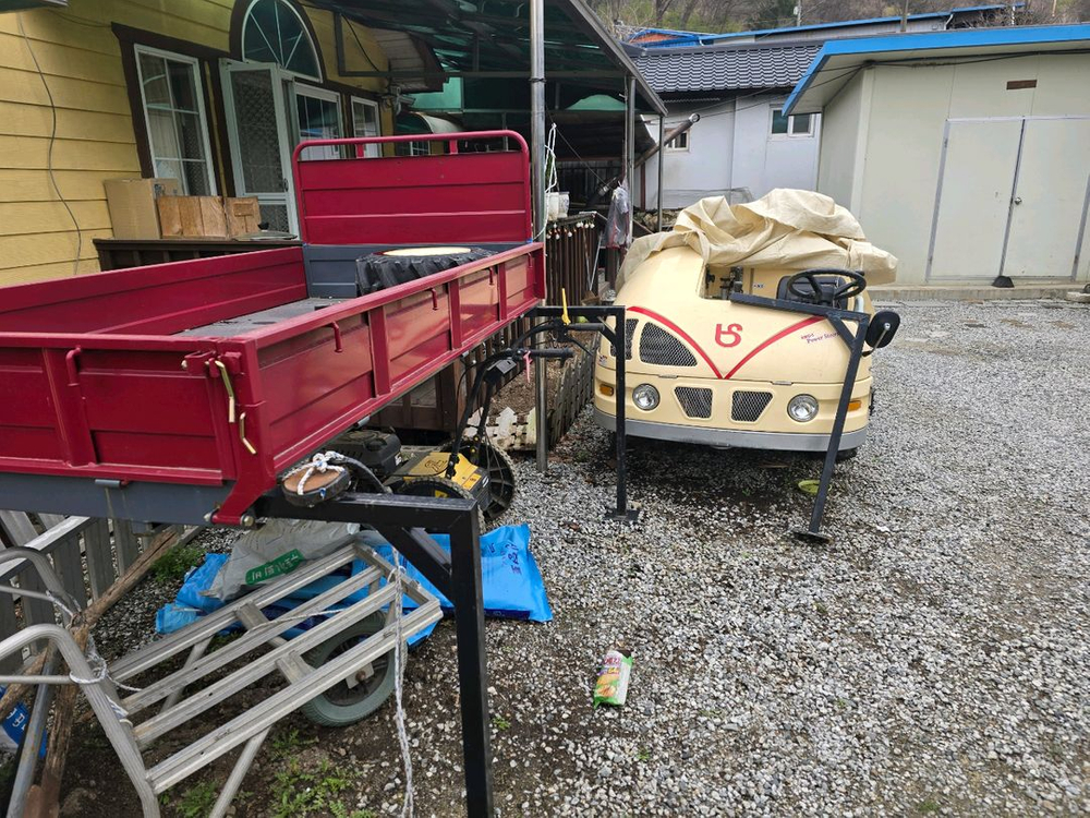 [신차급] 한성티앤아이 500리터 (최신형)SS기 운반차 겸용 판매합니다한성티앤아이에서 제조한 스피드 스프레이어 S 이미지