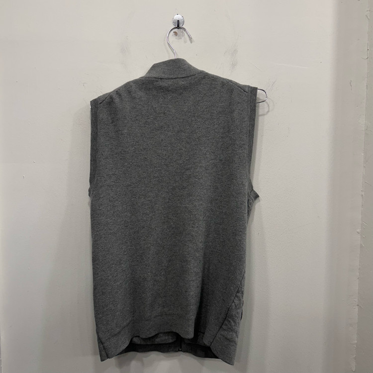 헤지스 다이아몬트 퀼팅 하이넥 니트 베스트 이미지