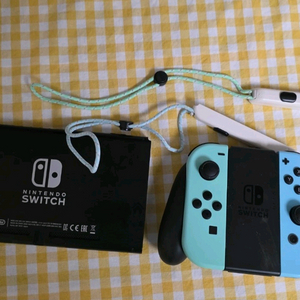 닌텐도 스위치 동물의 숲 에디션 이미지