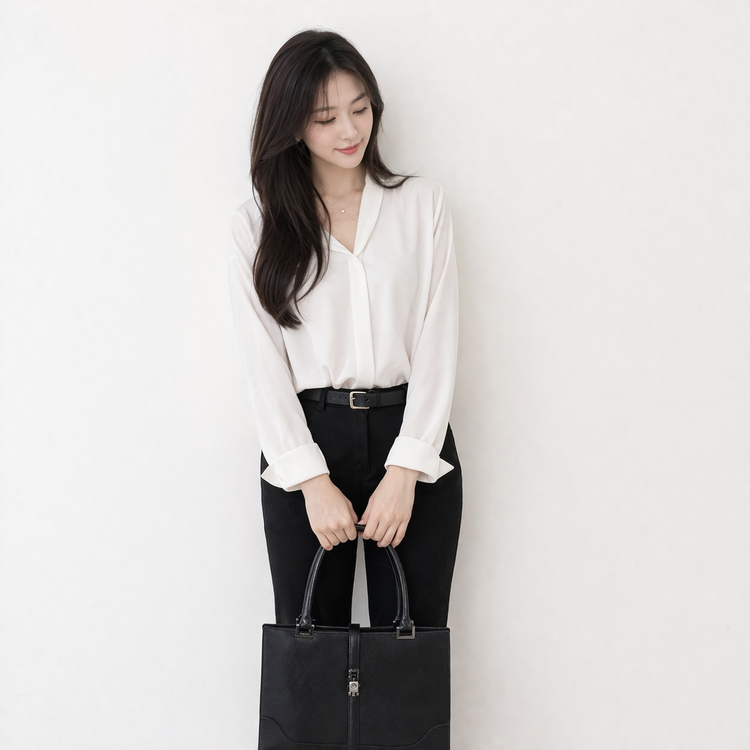 Metrocity(메트로시티 ) 블랙숄더백 이미지