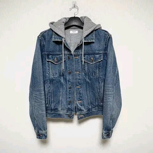 [M] 셀린느 백로고 후드 데님 청자켓 이미지