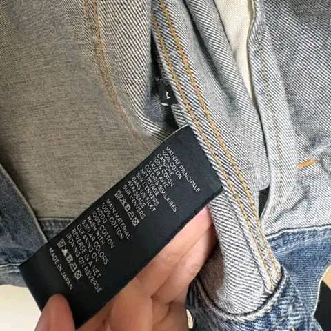 [M] 셀린느 백로고 후드 데님 청자켓 이미지