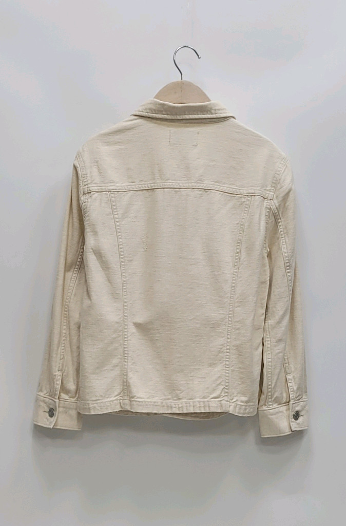 트루릴리전 데님 트러커 자켓 / 여 M 아이보리 이미지