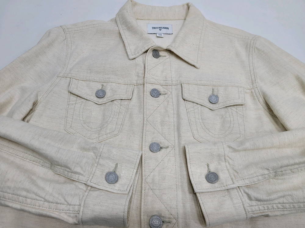 트루릴리전 데님 트러커 자켓 / 여 M 아이보리 이미지