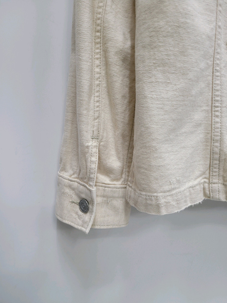 트루릴리전 데님 트러커 자켓 / 여 M 아이보리 이미지