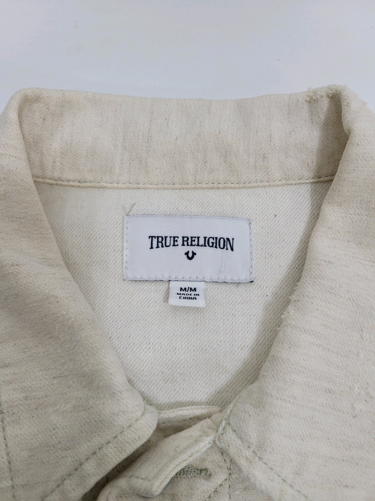 트루릴리전 데님 트러커 자켓 / 여 M 아이보리 이미지