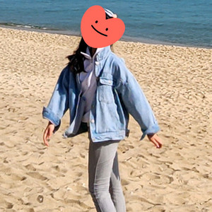 여아 키즈 데님 자켓 140 이미지