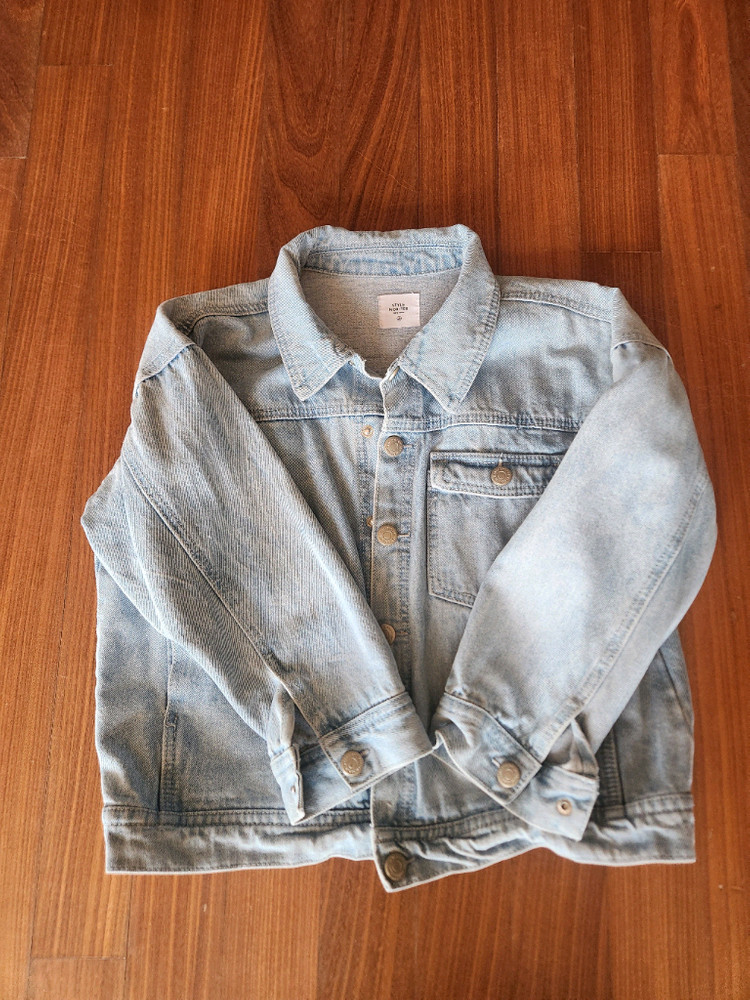 여아 키즈 데님 자켓 140 이미지