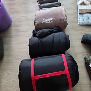 콜맨 침낭3개 일괄 이미지