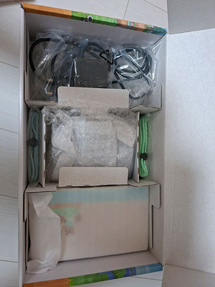 닌텐도스위치 동물의숲 에디션 풀박 이미지