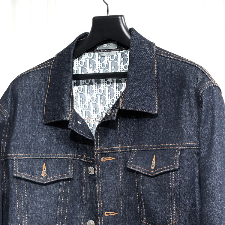 [XL사이즈] 24FW 디올 오블리크 데님 청자켓 이미지