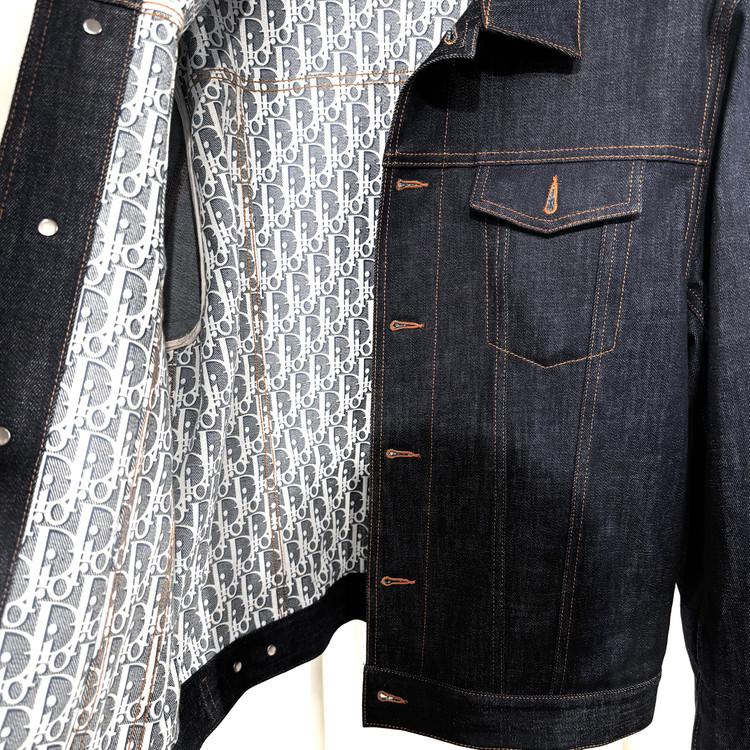 [XL사이즈] 24FW 디올 오블리크 데님 청자켓 이미지