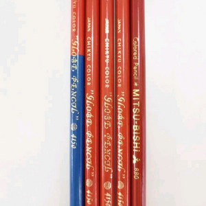 빈티지 미쯔비시 색연필 5P 이미지