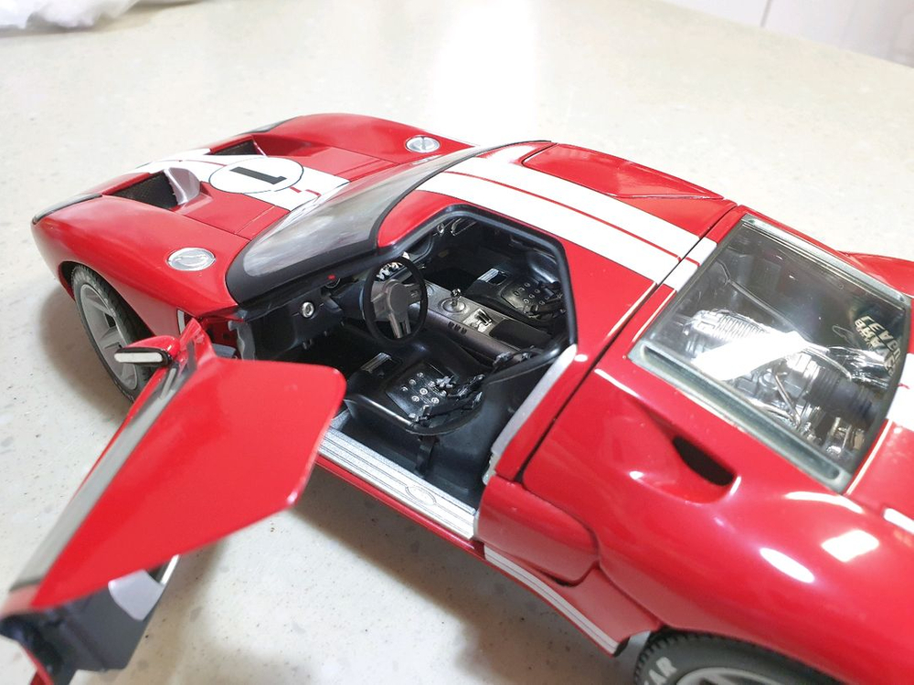 Beanstalk Ford GT concept 1/18 오픈 다이캐스트 이미지