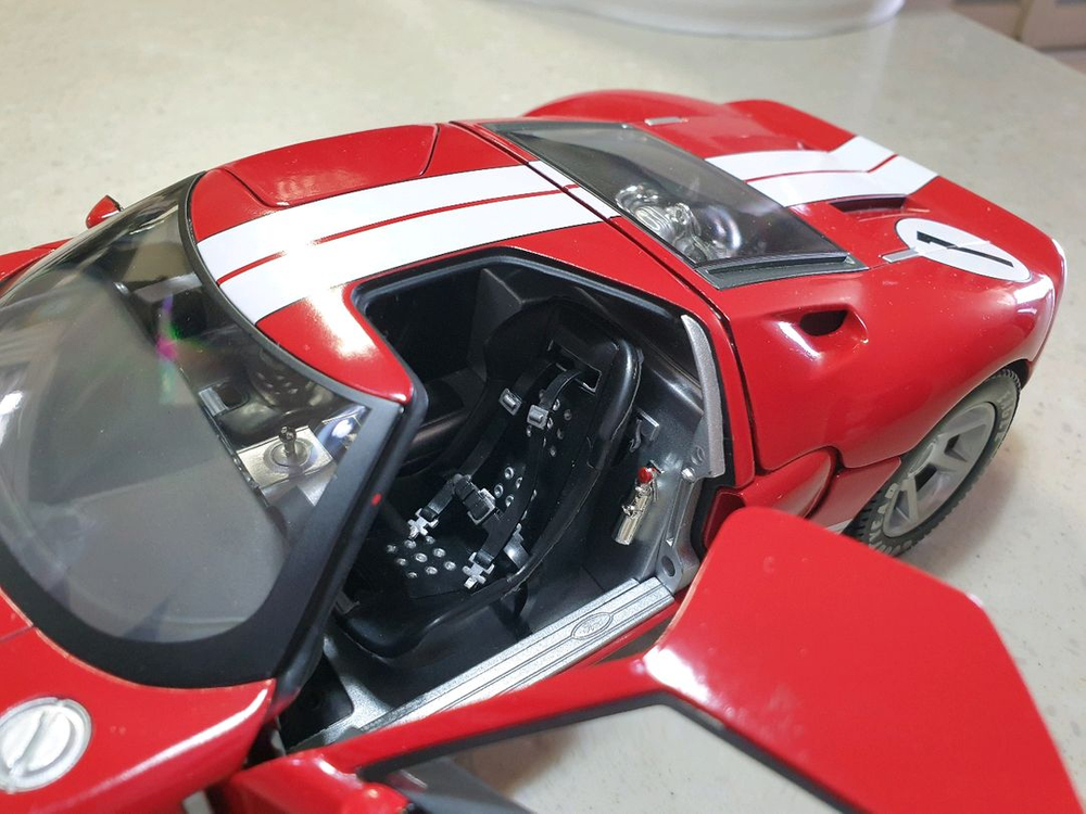 Beanstalk Ford GT concept 1/18 오픈 다이캐스트 이미지