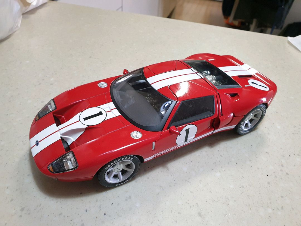 Beanstalk Ford GT concept 1/18 오픈 다이캐스트 이미지