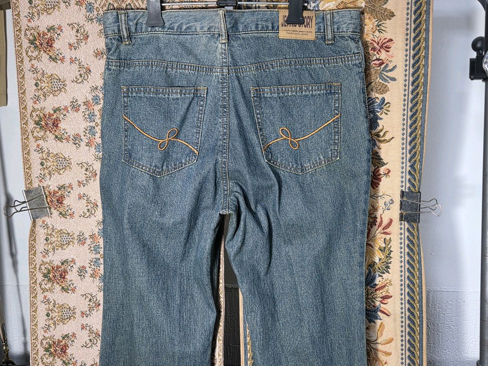 169B 진스스토리 부츠컷 밴드 청바지 이미지