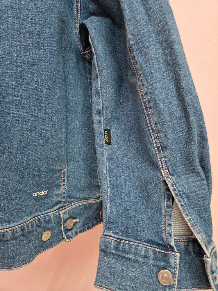 andar 데님 청자켓 이미지