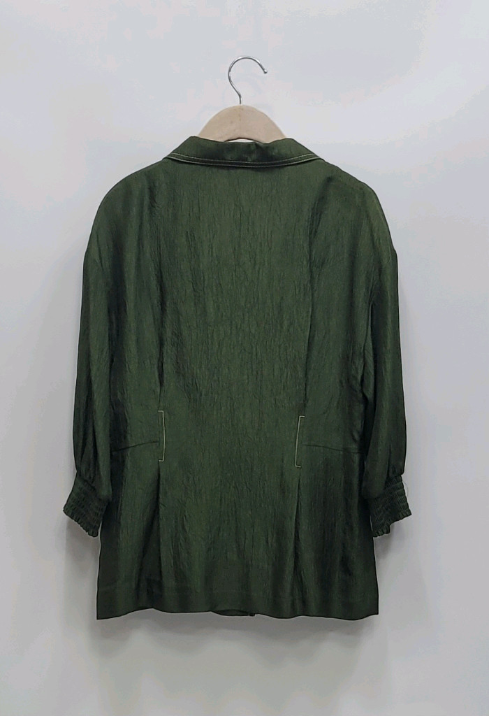 maje 20SS 마쥬 아세테이트 자켓 / 여 82-88-160 카키 이미지