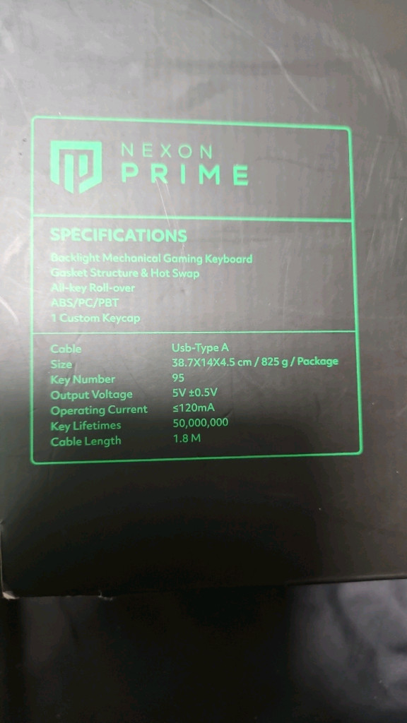 넥슨 프라시아 전기 키보드 (새제품)판매합니다 이미지