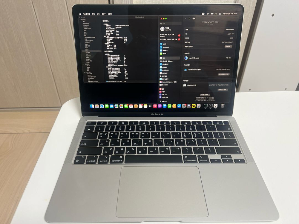 맥북에어 M1 8GB/256GB 이미지
