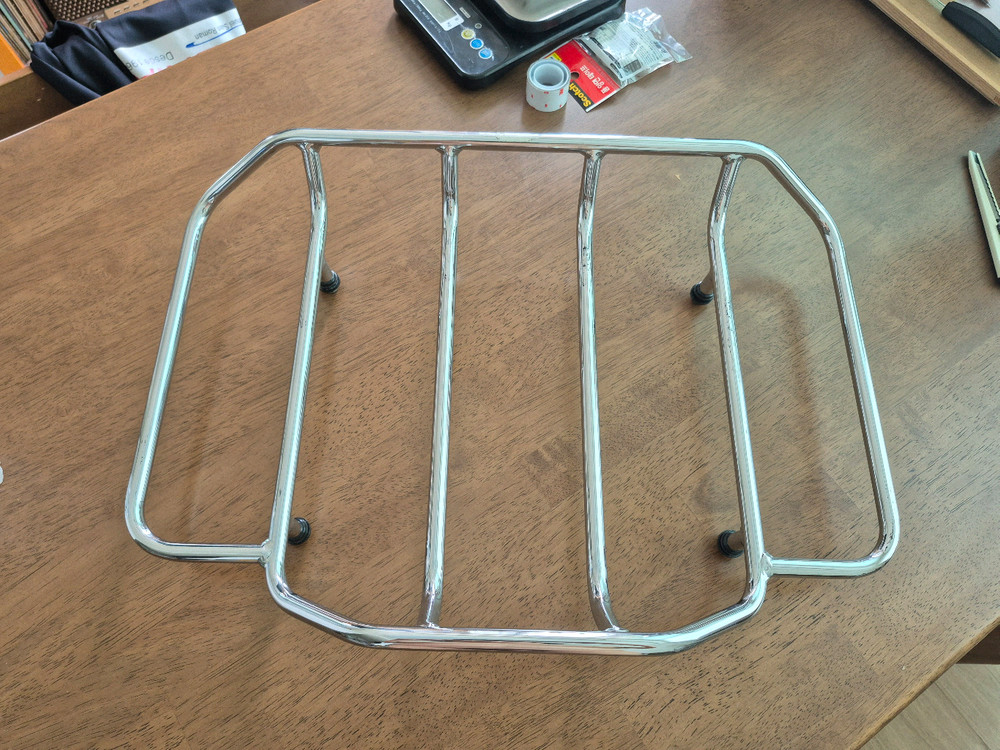 할리데이비슨 투어백 크롬레일(옵션)레일 이미지